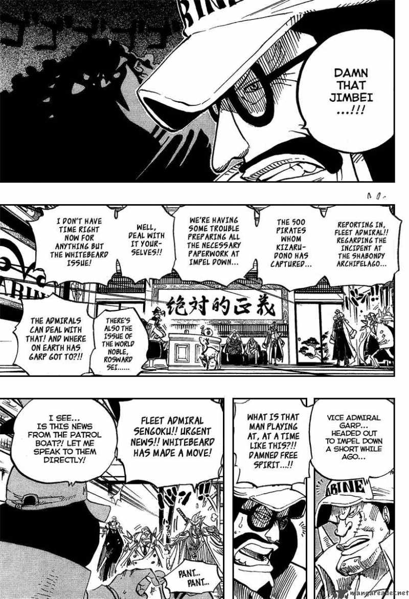 One Piece Chapter 523 - Page 11 in English