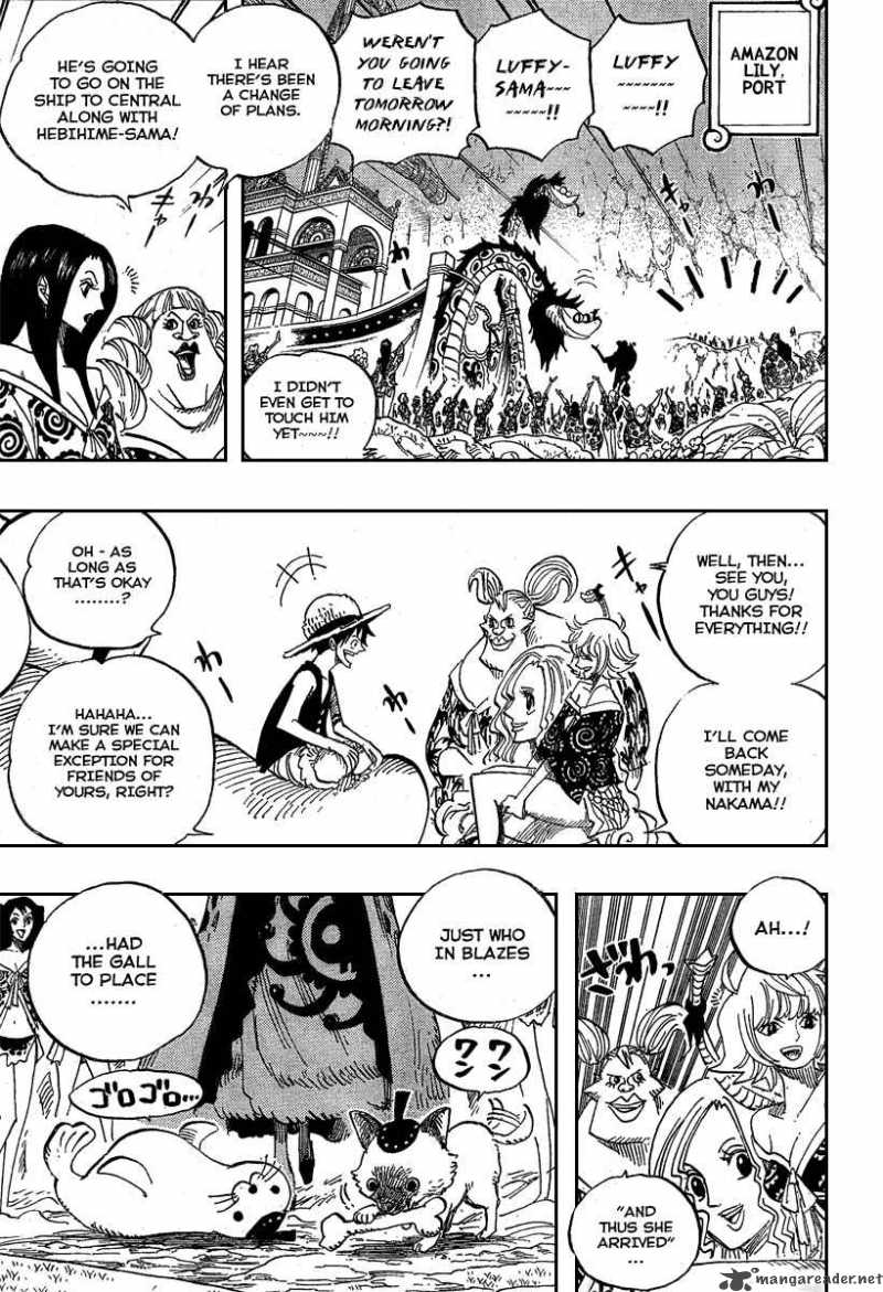 One Piece Chapter 523 - Page 3 in English