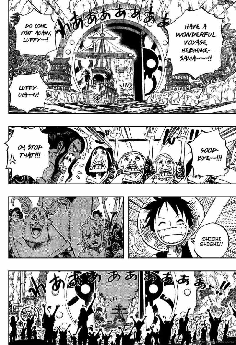One Piece Chapter 523 - Page 6 in English