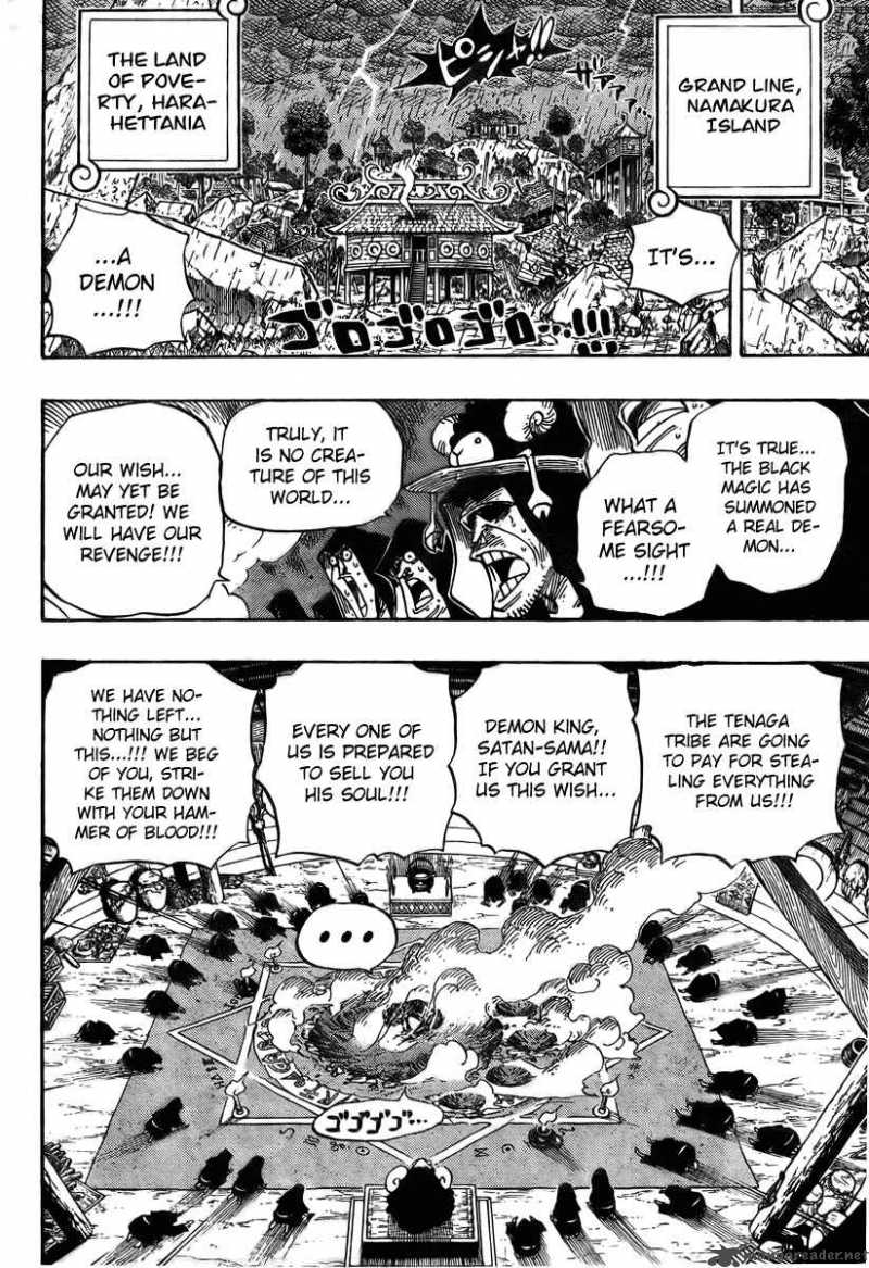 One Piece Chapter 524 - Page 4 in English