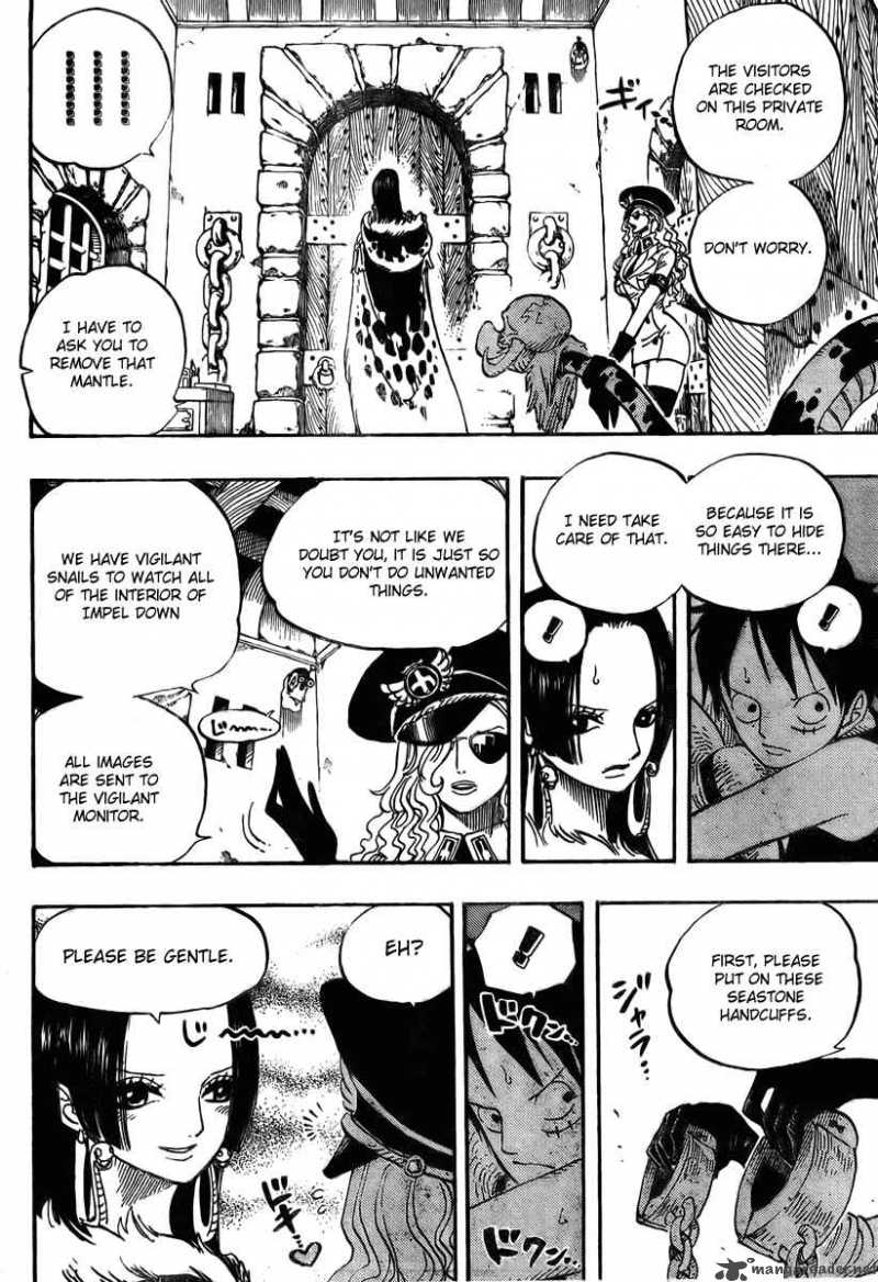 One Piece Chapter 526 - Page 5 in English