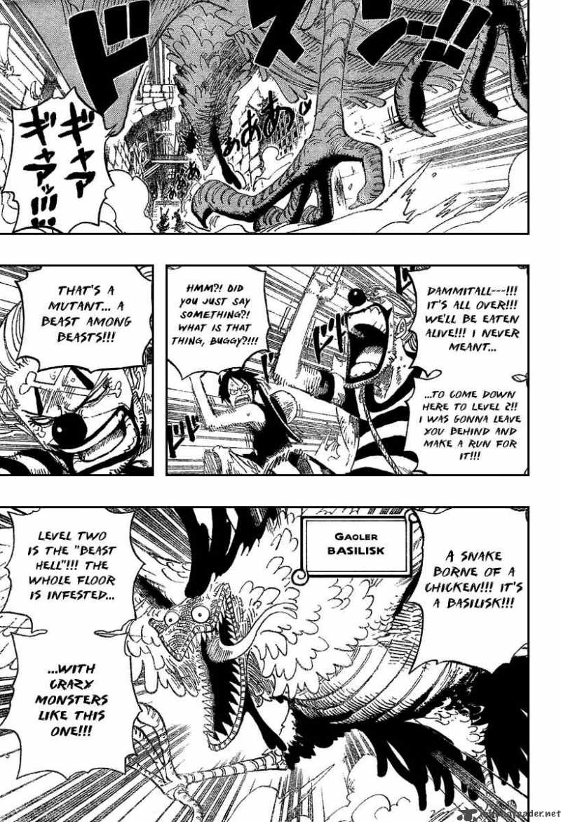 One Piece Chapter 528 - Page 3 in English