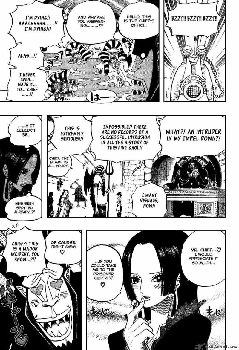 One Piece Chapter 528 - Page 9 in English