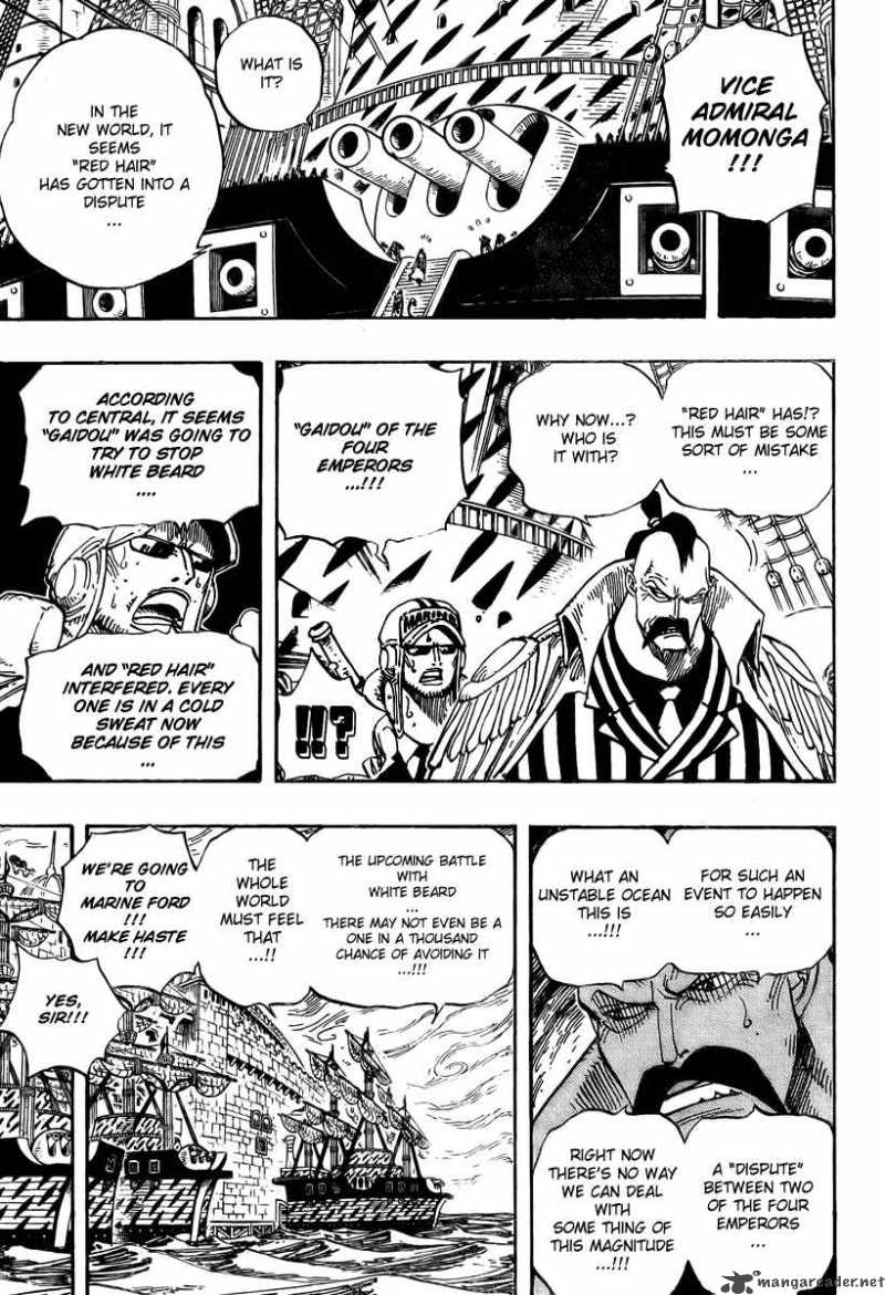 One Piece Chapter 533 - Page 3 in English