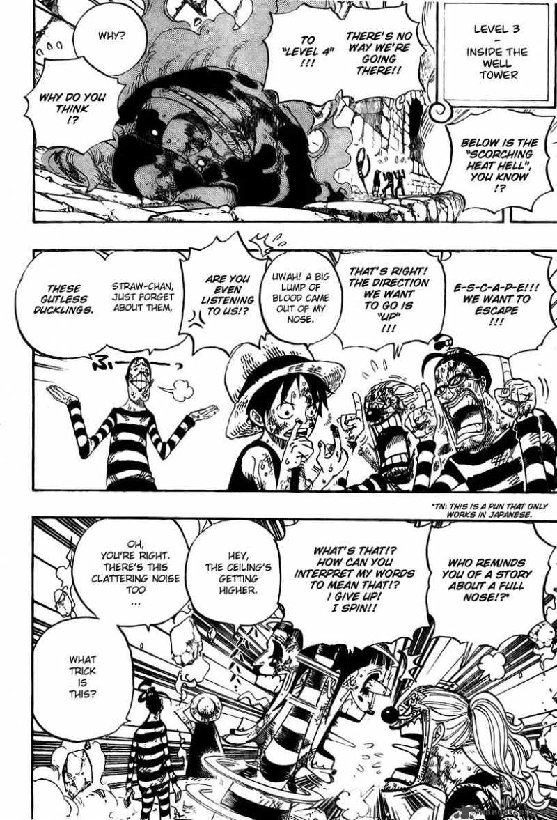 One Piece Chapter 533 - Page 4 in English