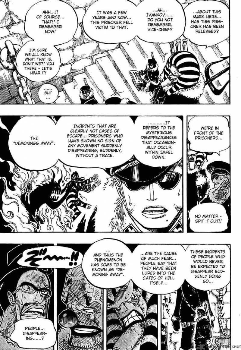 One Piece Chapter 536 - Page 6 in English