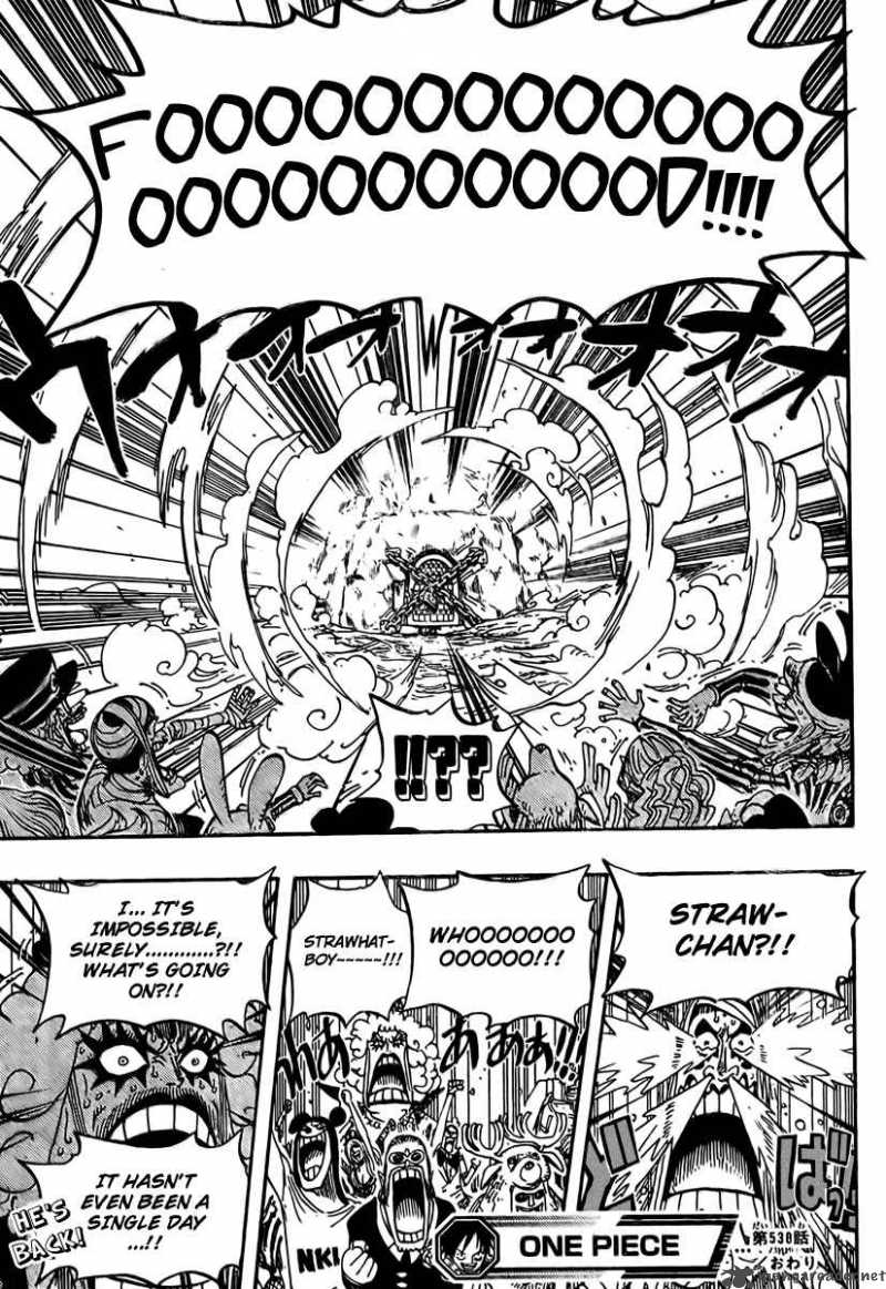 One Piece Chapter 538 - Page 20 in English