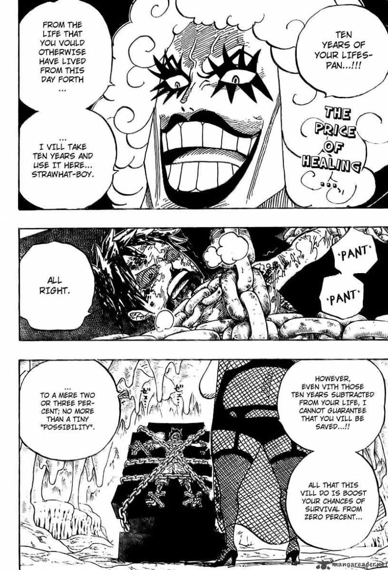 One Piece Chapter 538 - Page 3 in English
