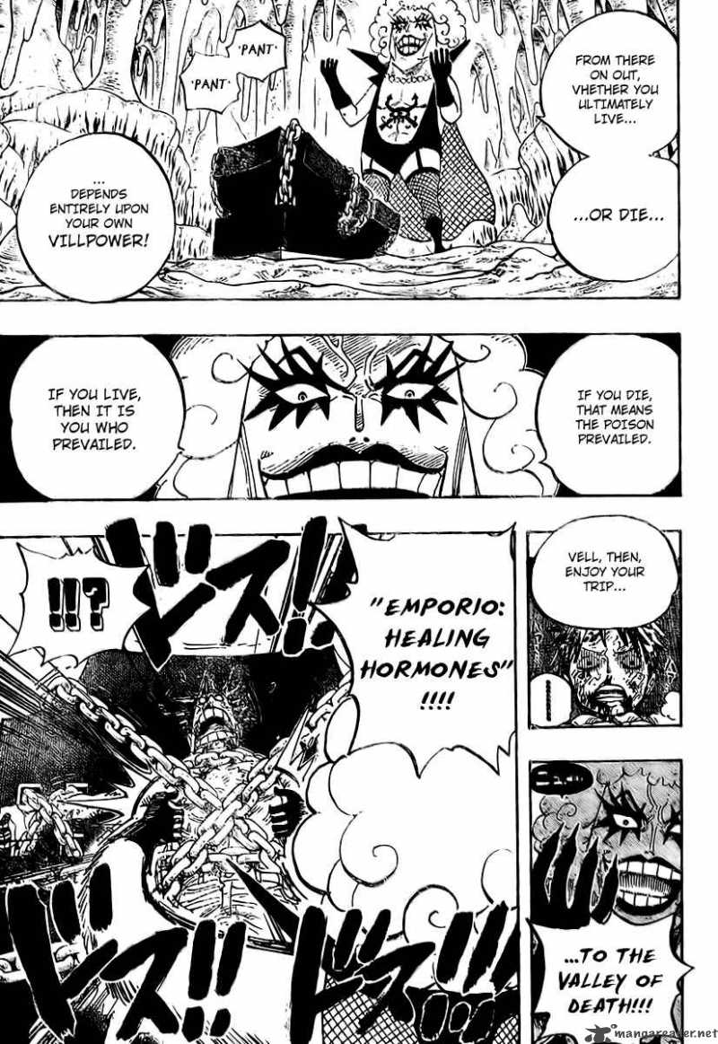 One Piece Chapter 538 - Page 4 in English