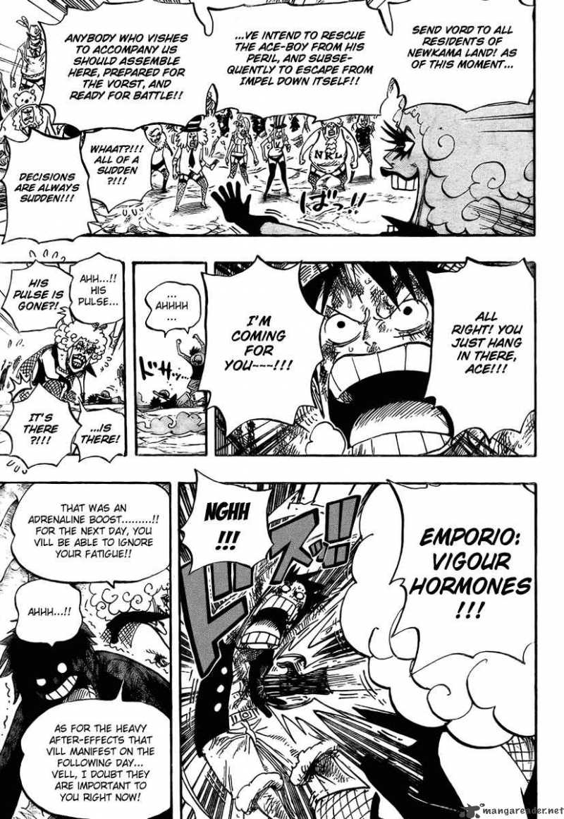 One Piece Chapter 539 - Page 13 in English