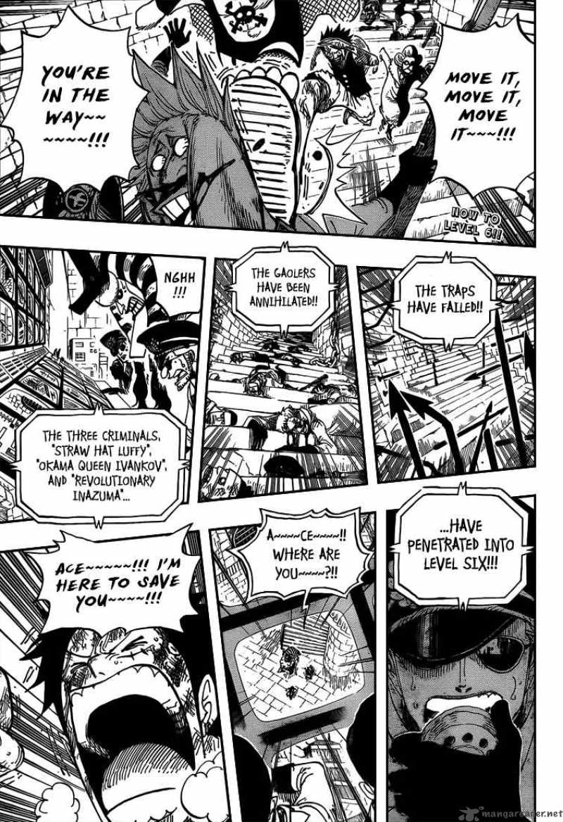 One Piece Chapter 540 - Page 3 in English