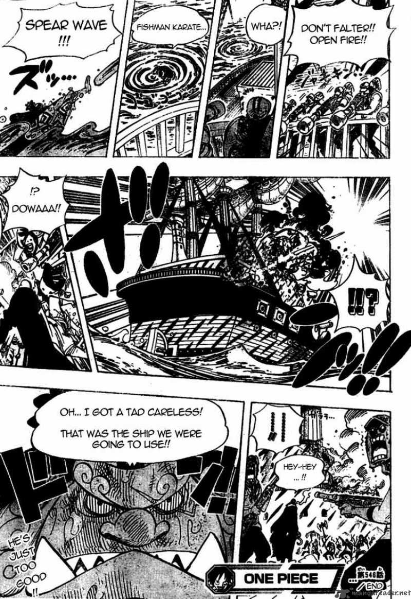 One Piece Chapter 546 - Page 16 in English