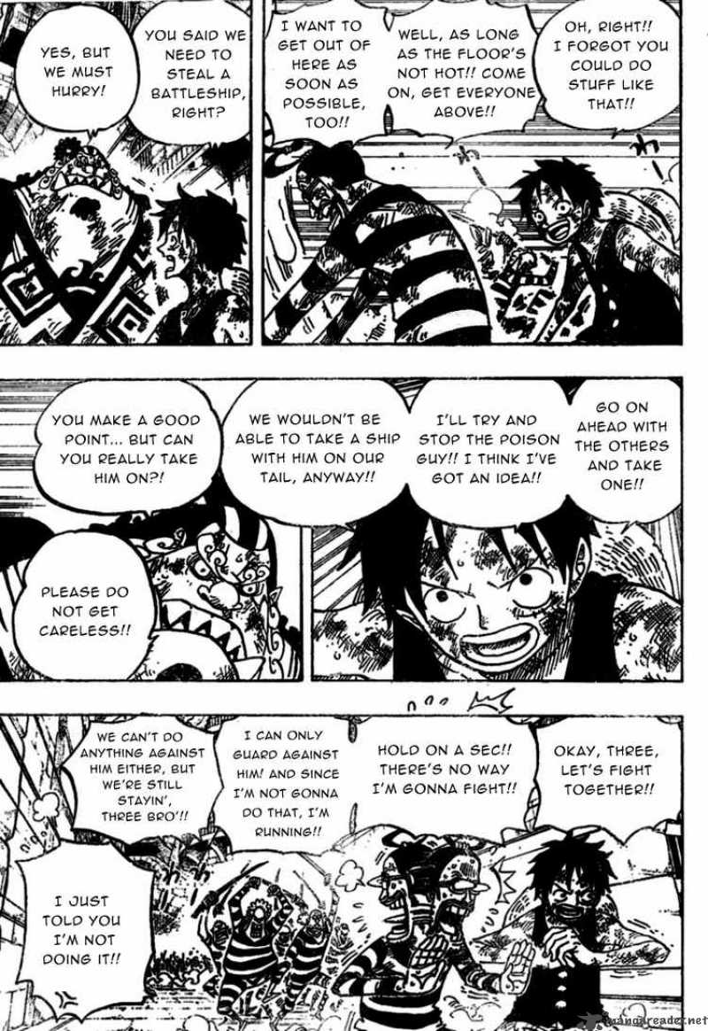 One Piece Chapter 546 - Page 3 in English