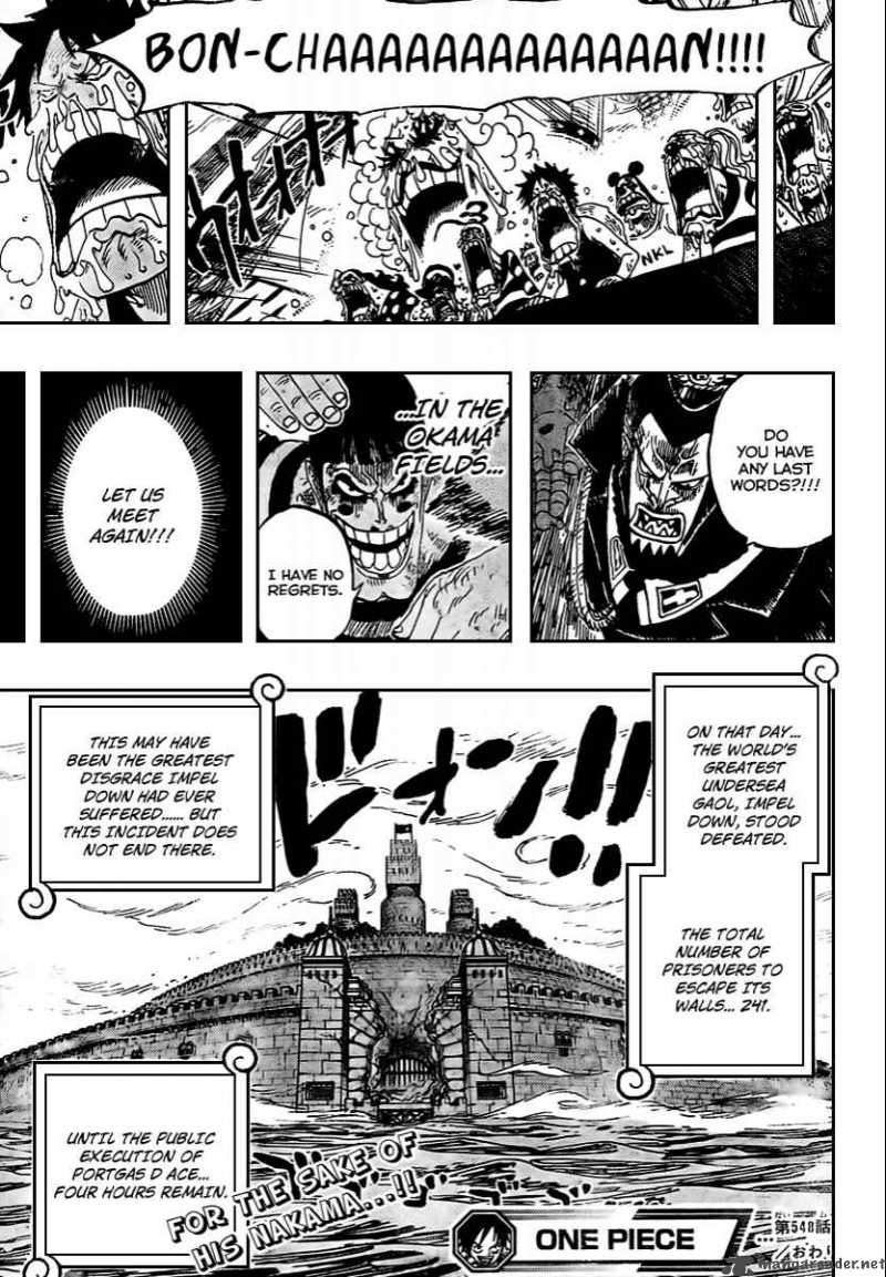 One Piece Chapter 548 - Page 18 in English