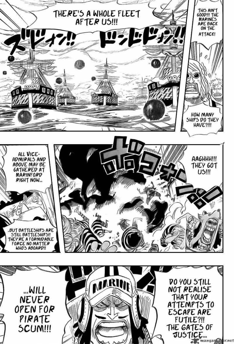 One Piece Chapter 548 - Page 5 in English