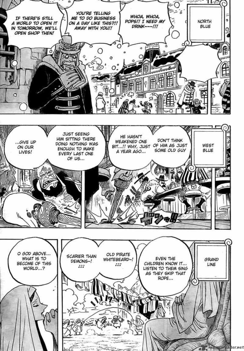 One Piece Chapter 550 - Page 3 in English