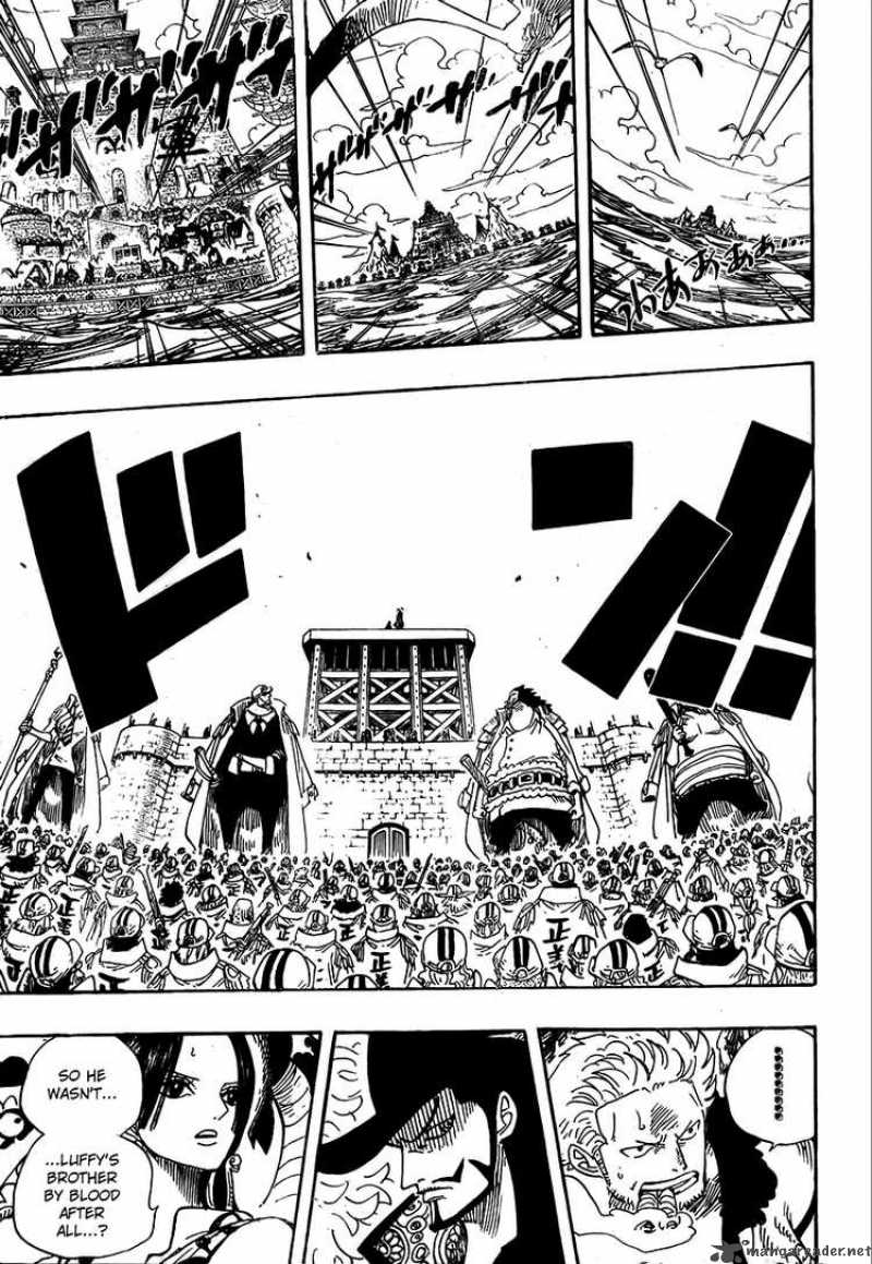 One Piece Chapter 551 - Page 3 in English