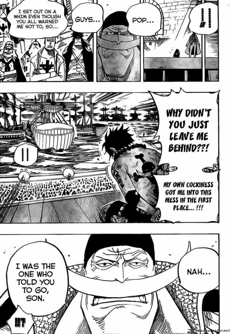 One Piece Chapter 552 - Page 13 in English