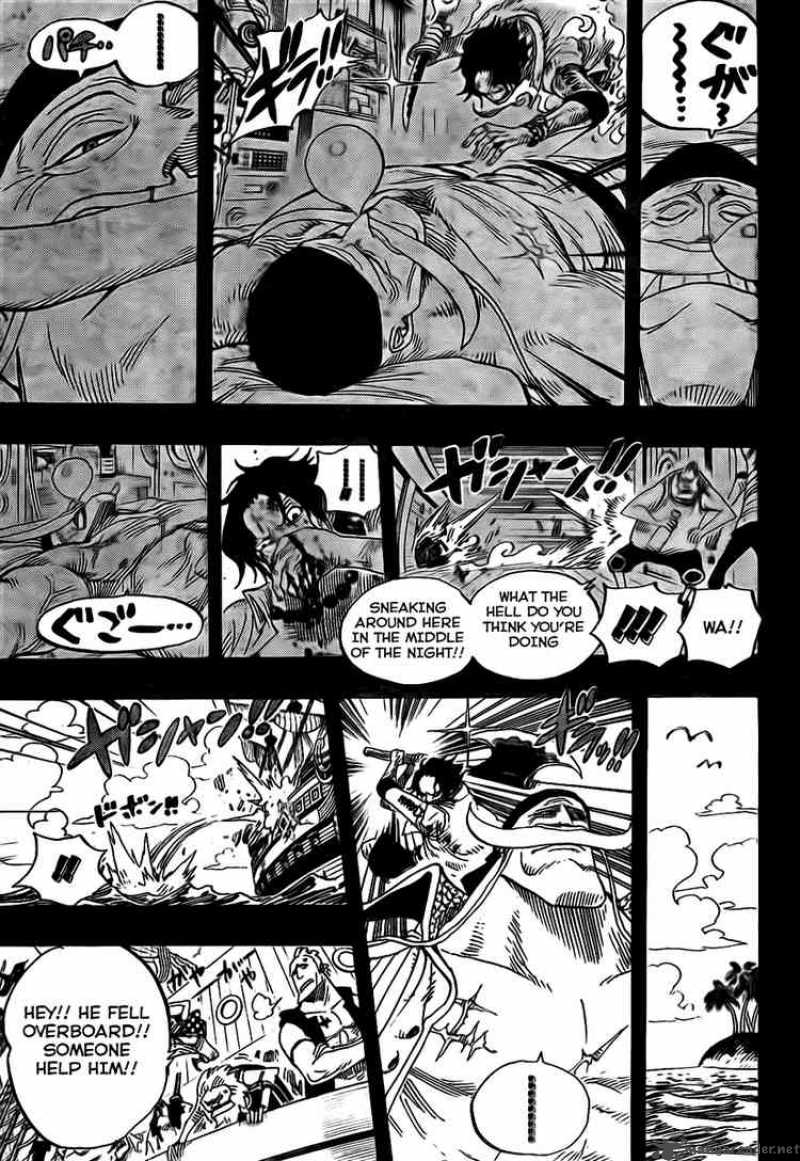 One Piece Chapter 552 - Page 9 in English