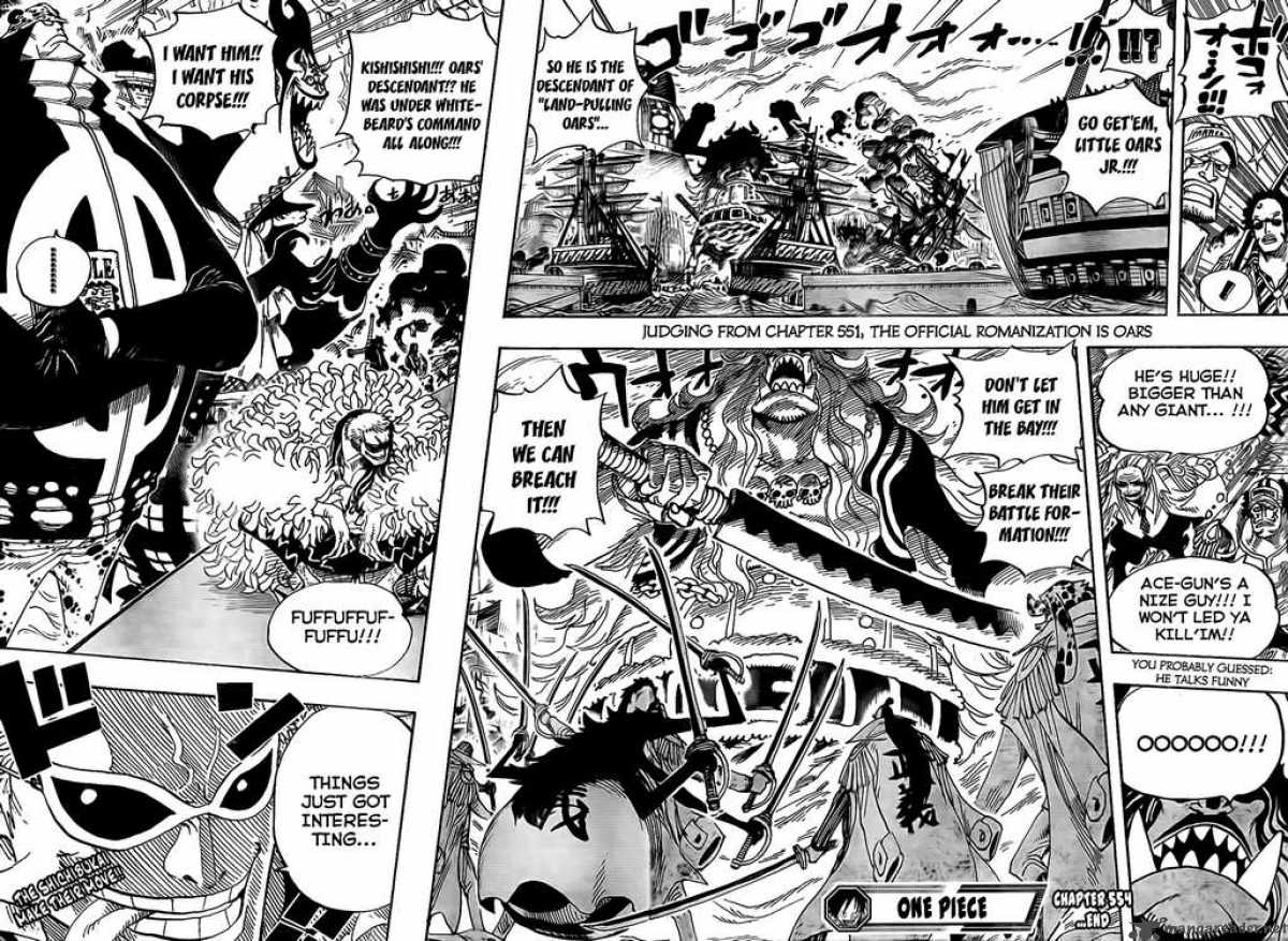 One Piece Chapter 554 - Page 8 in English