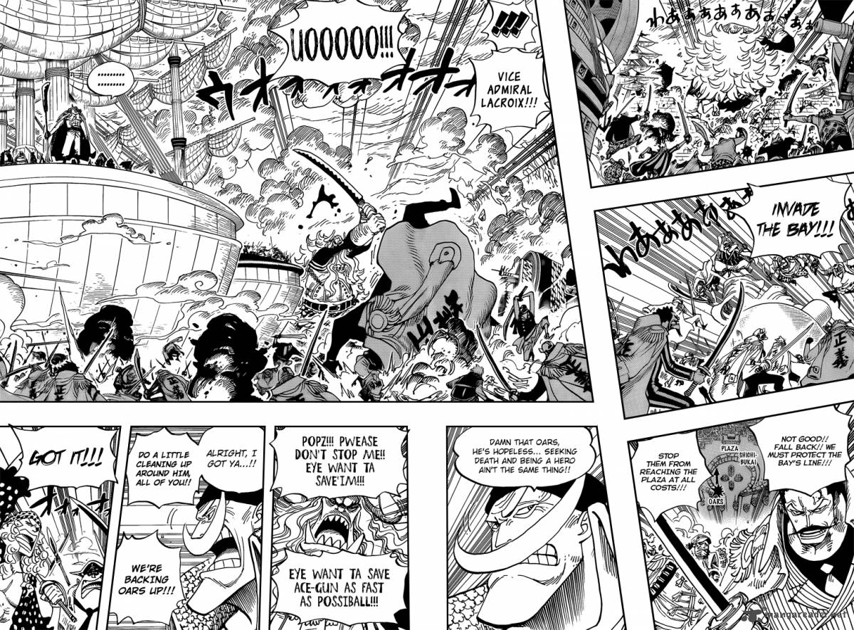 One Piece Chapter 555 - Page 4 in English
