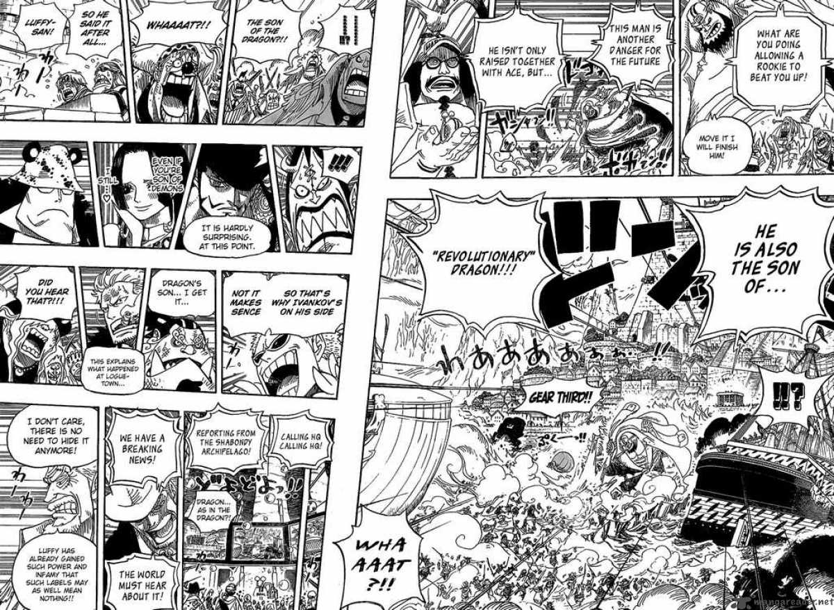 One Piece Chapter 558 - Page 12 in English