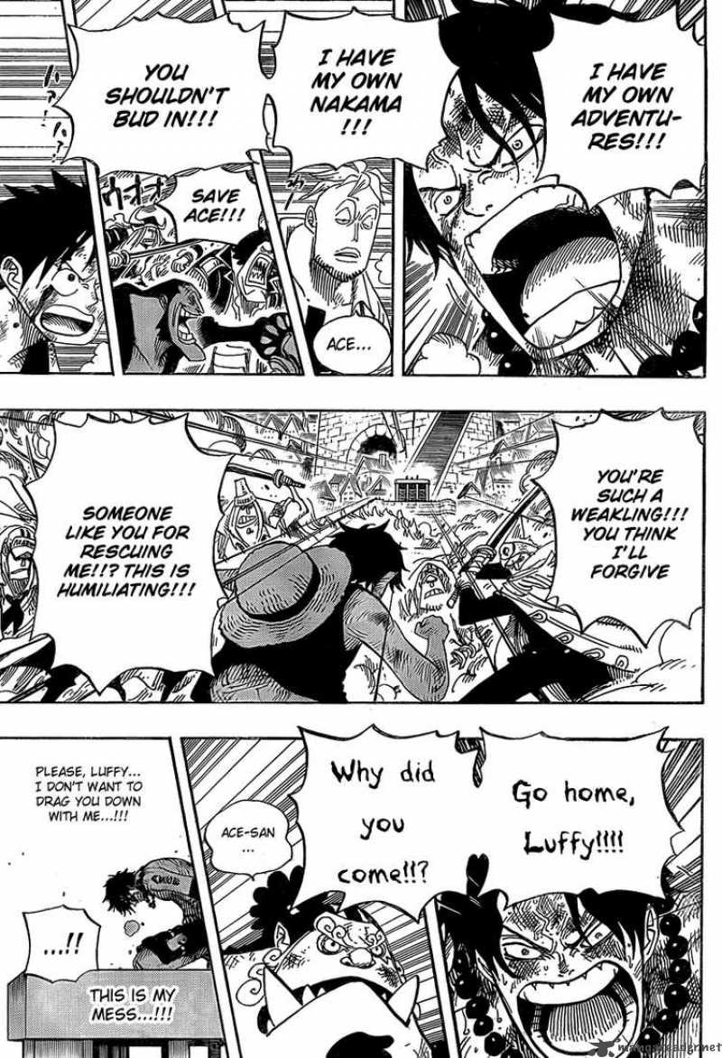One Piece Chapter 558 - Page 9 in English