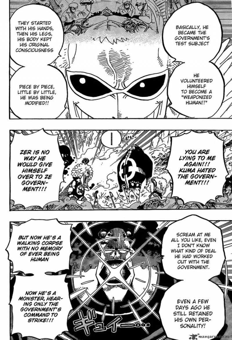 One Piece Chapter 560 - Page 6 in English