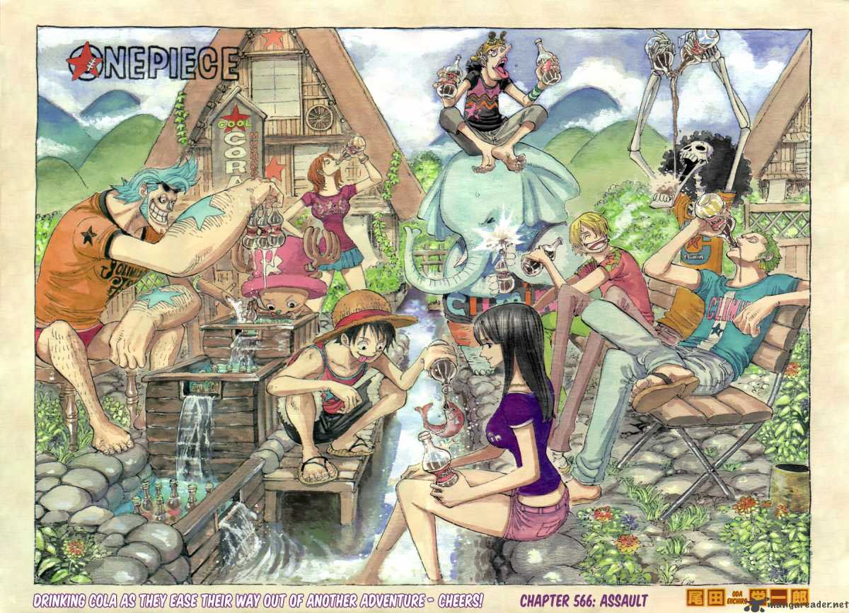 One Piece Chapter 566 - Page 3 in English