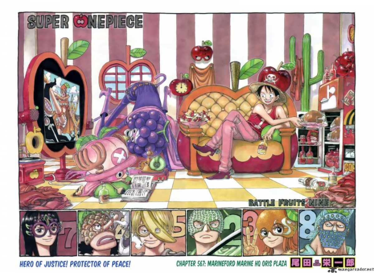 One Piece Chapter 567 - Page 3 in English