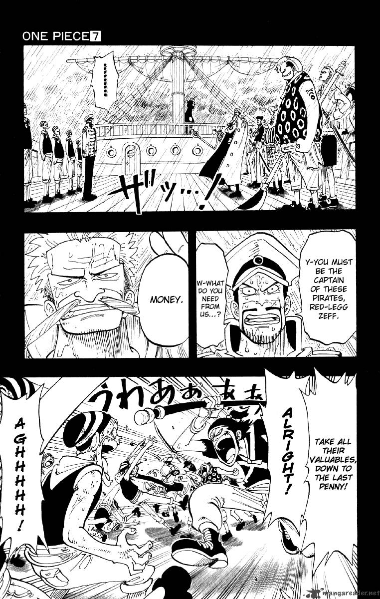 One Piece Chapter 57 - Page 3 in English
