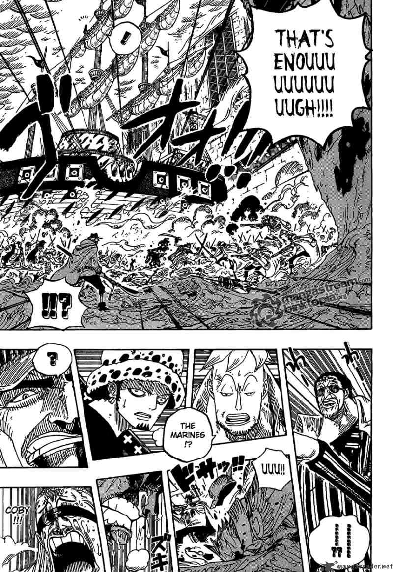 One Piece Chapter 579 - Page 9 in English
