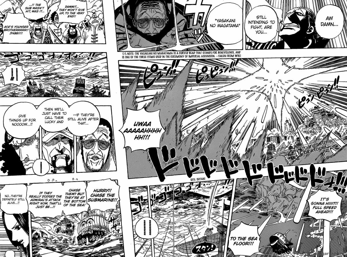 One Piece Chapter 580 - Page 6 in English