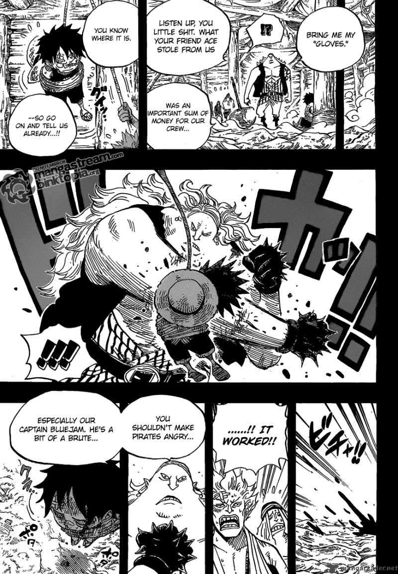 One Piece Chapter 584 - Page 3 in English