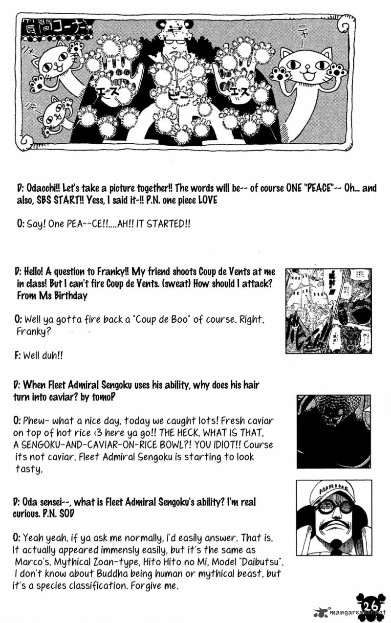 One Piece Chapter 585 - Page 29 in English