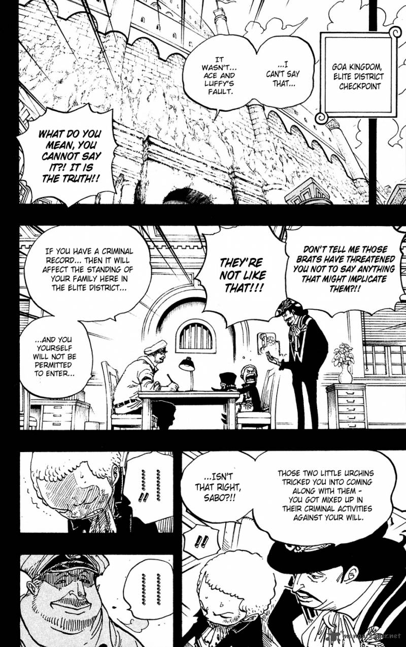 One Piece Chapter 586 - Page 4 in English