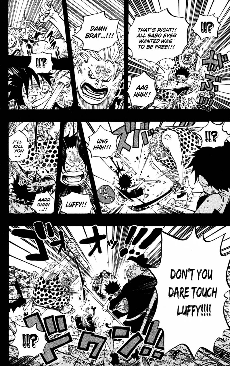 One Piece Chapter 587 - Page 8 in English