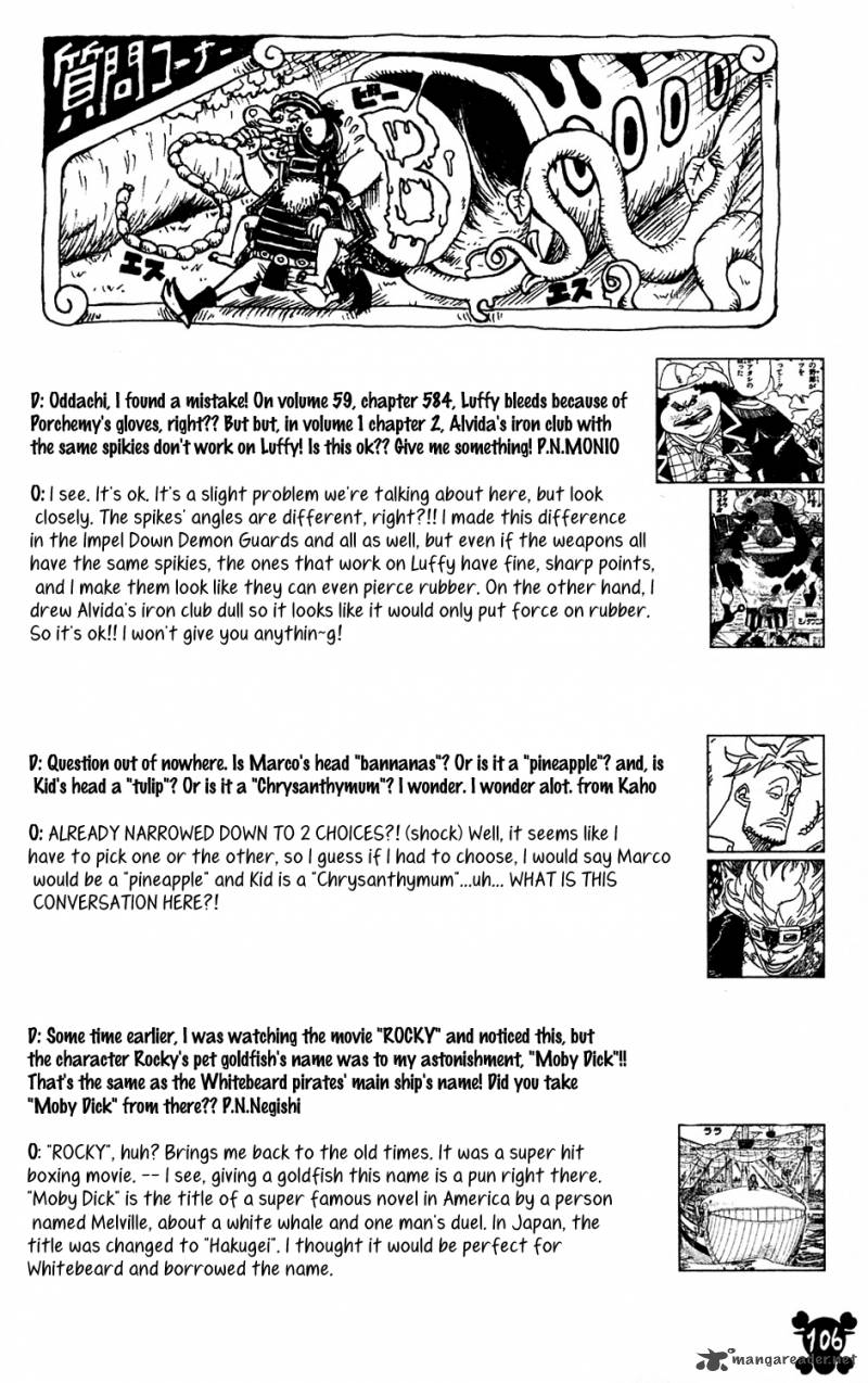 One Piece Chapter 589 - Page 20 in English