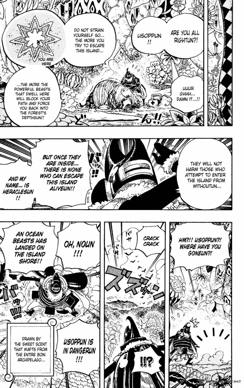 One Piece Chapter 591 - Page 13 in English