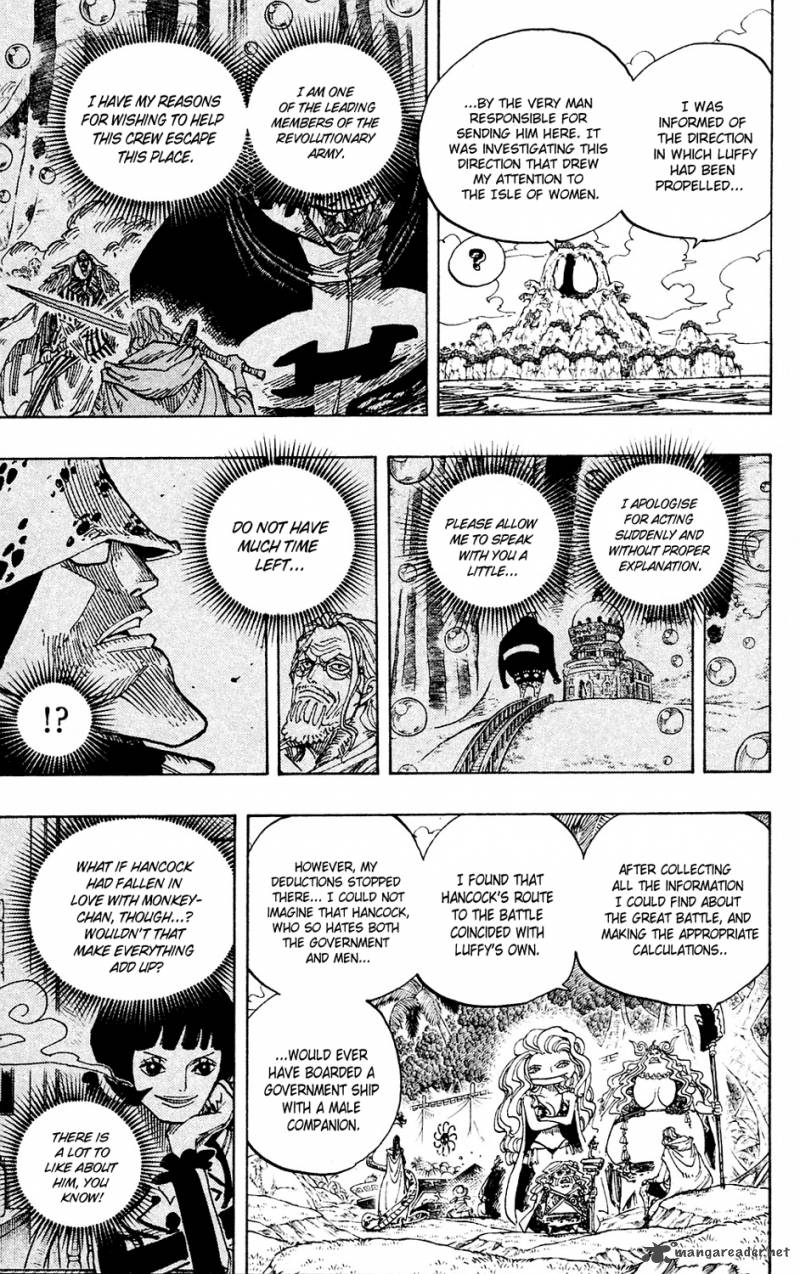 One Piece Chapter 591 - Page 9 in English