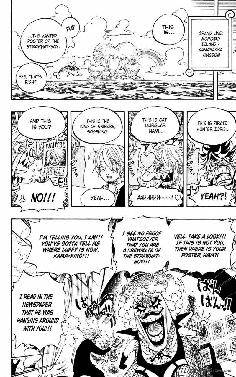 One Piece Chapter 593 - Page 6 in English