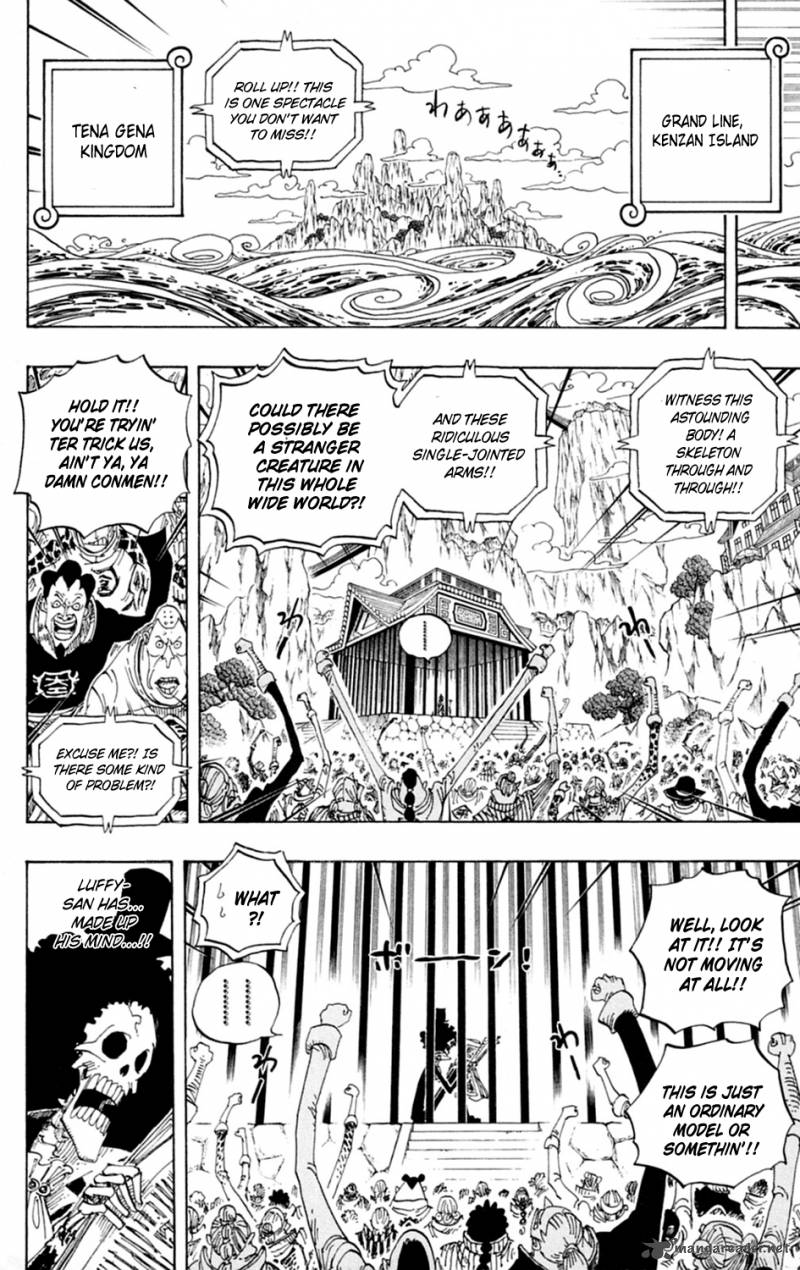 One Piece Chapter 596 - Page 6 in English