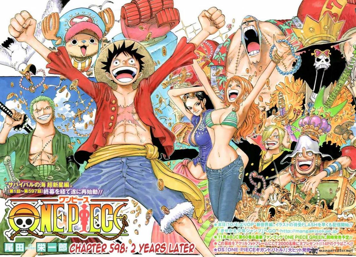 One Piece Chapter 598 - Page 4 in English