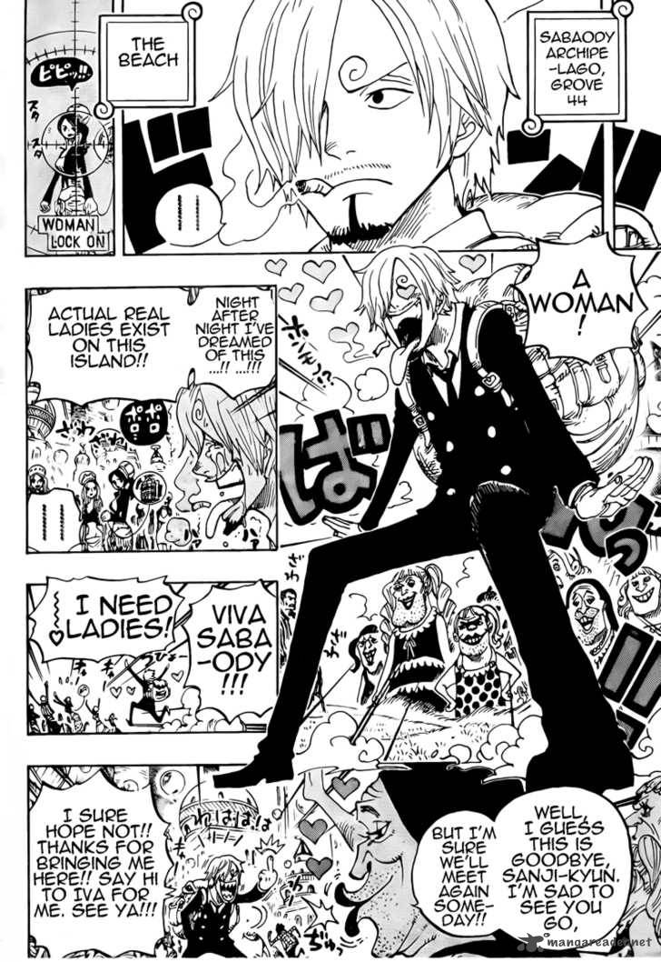One Piece Chapter 598 - Page 8 in English