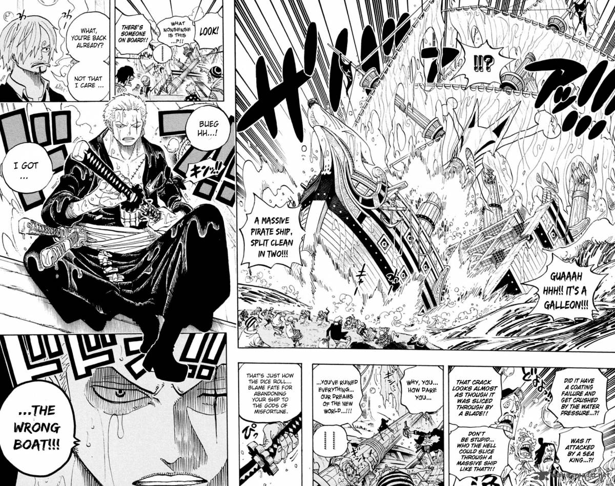 One Piece Chapter 599 - Page 17 in English