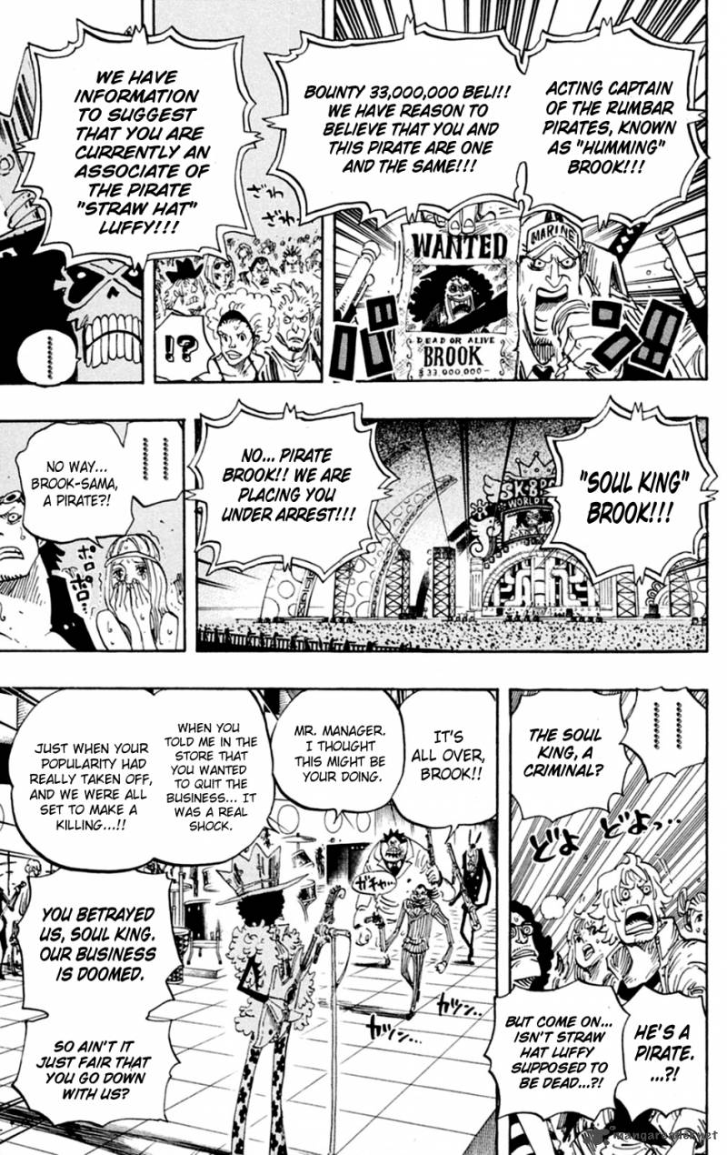 One Piece Chapter 600 - Page 12 in English