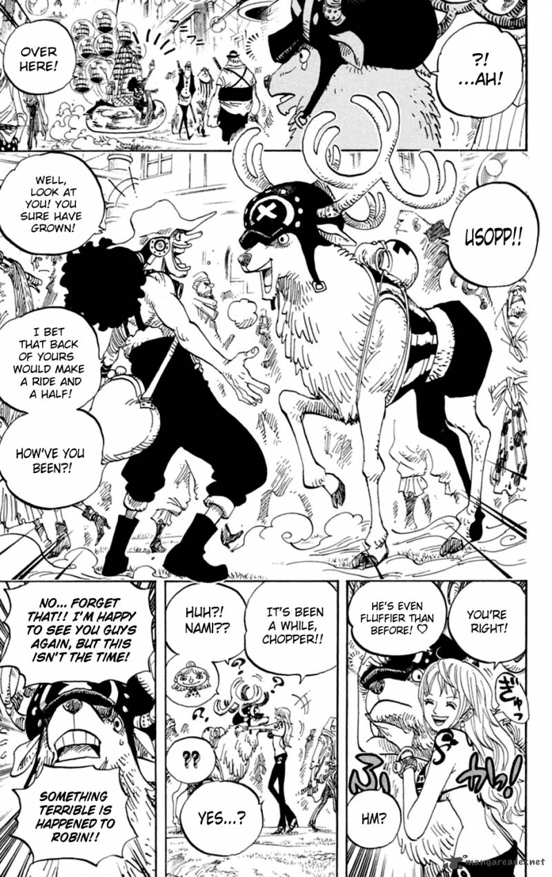 One Piece Chapter 600 - Page 3 in English