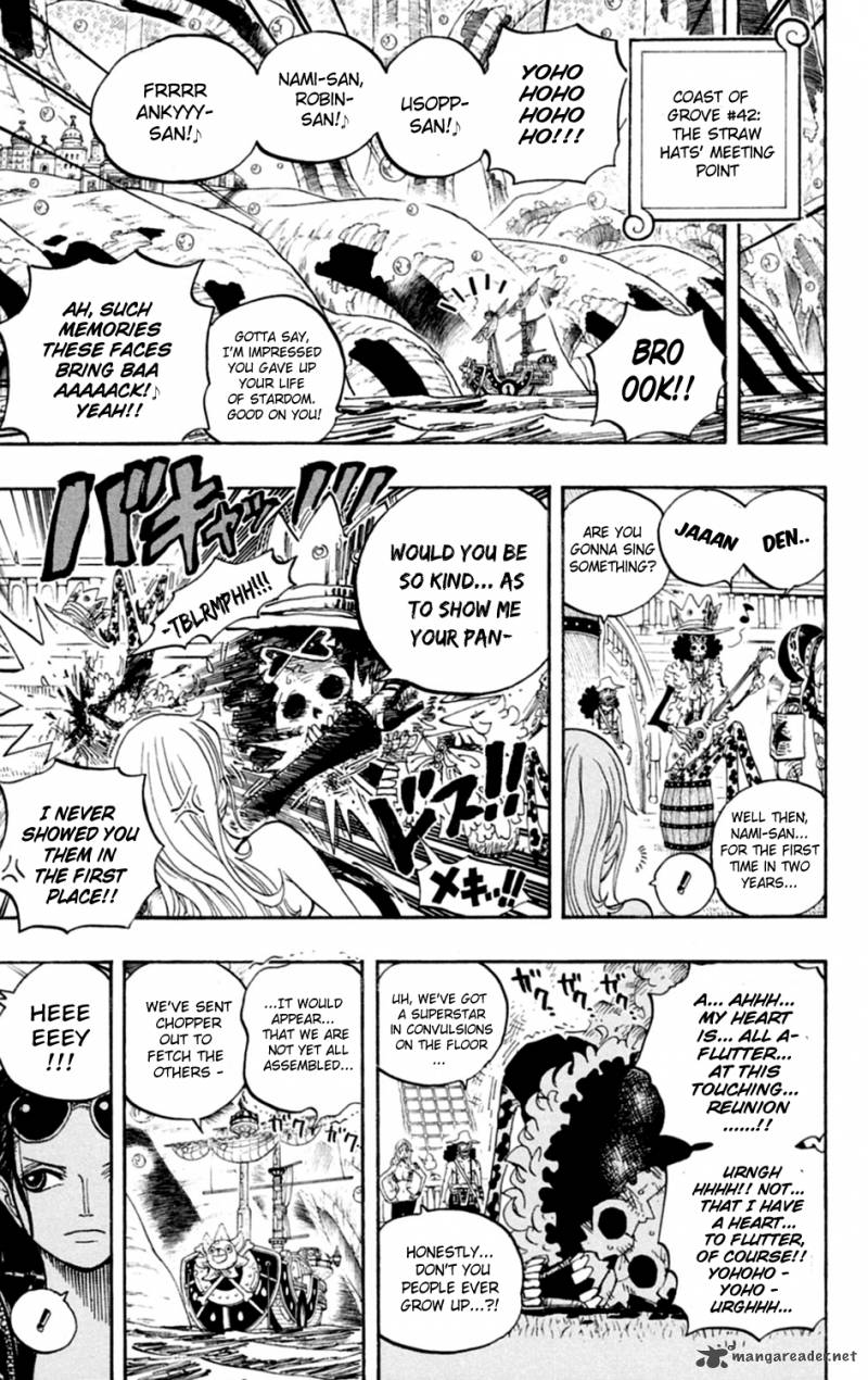 One Piece Chapter 602 - Page 5 in English