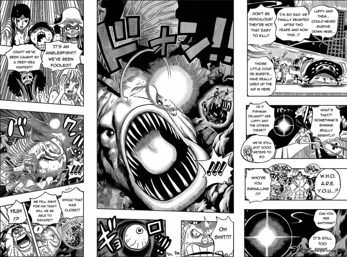 One Piece Chapter 606 - Page 8 in English