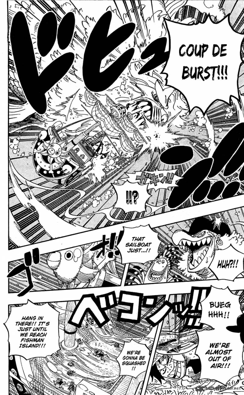 One Piece Chapter 608 - Page 4 in English